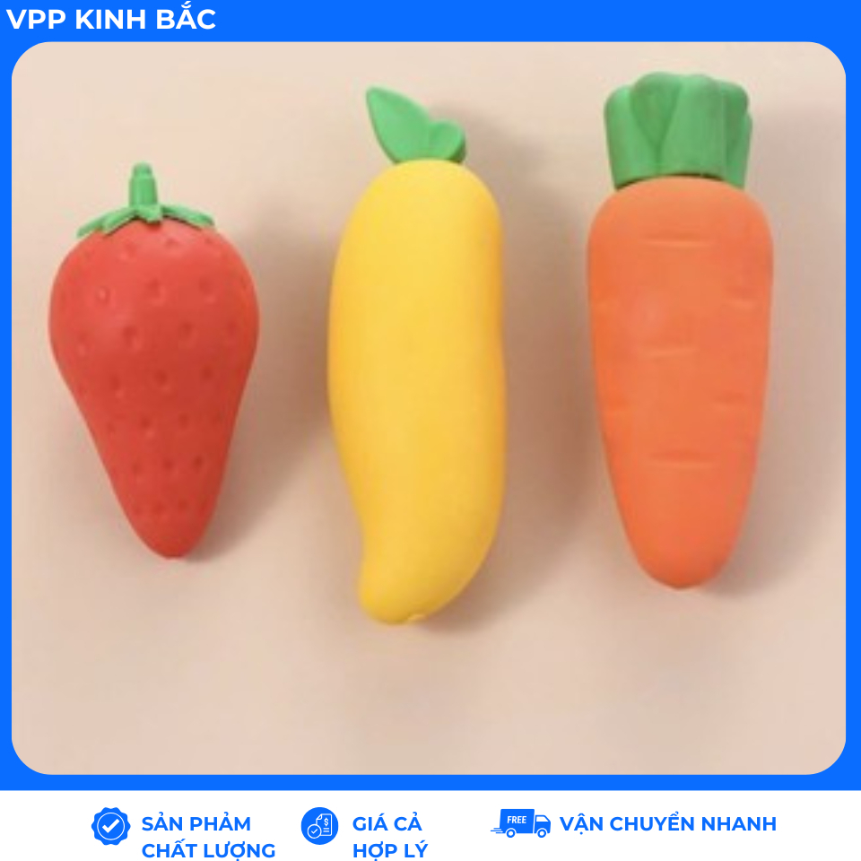 Tẩy Chì -Hoa Quả Dễ Thương Sáng Tạo [Cute]