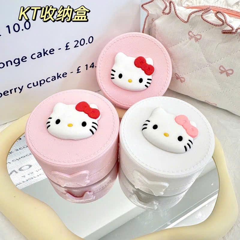 HỘP ĐỰNG STICKER KẸP VÒNG TRÒN - KITTY - THIẾT KẾ DỄ THƯƠNG, TIỆN LỢI ...