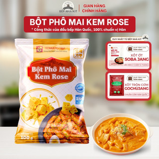 Bột phô mai Kem Rose Tomato T&P Gói 100g Nấu sốt tokbokki hàn quốc, mì ý sốt kem Rose, Sốt Phomai
