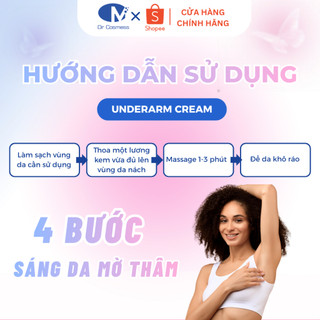 Kem Giảm Thâm Nách Dr Cosmess Dưỡng Trắng Sáng Vùng Da Nách, Khuỷu Tay, Đầu Gối,... 20ml Và 30ml