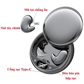 Tai nghe Bluetooth 5.3 Màn hình LED Giảm tiếng ồn Tai nghe không dây HIFI Âm thanh nổi Chống nước