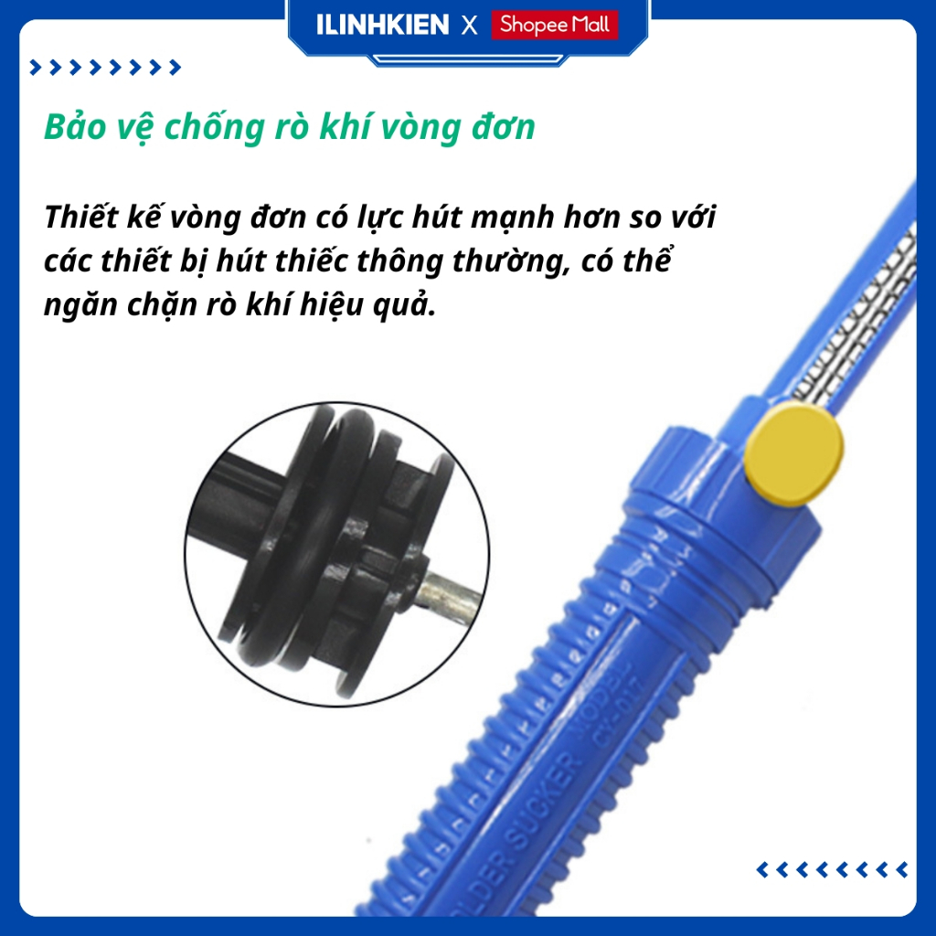 Hút Thiếc Hàn Các Loại Lực Hút Mạnh Thao Tác Dễ Dàng Chất Lượng Tốt ILinhkien