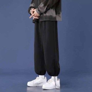 Quần jogger unisex thể thao ,quần ống rộng mặc nhà nam nữ vải nỉ bông phong cách Hàn Quốc C