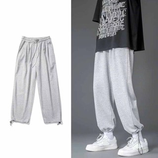 Quần jogger unisex thể thao ,quần ống rộng mặc nhà nam nữ vải nỉ bông phong cách Hàn Quốc C