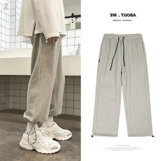 Quần jogger unisex thể thao ,quần ống rộng mặc nhà nam nữ vải nỉ bông phong cách Hàn Quốc C