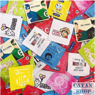 Khăn ướt mini gói vuông giả BCS độc lạ, khăn giấy ướt bỏ túi đa dạng mẫu siêu cute GD571-KhanBCS