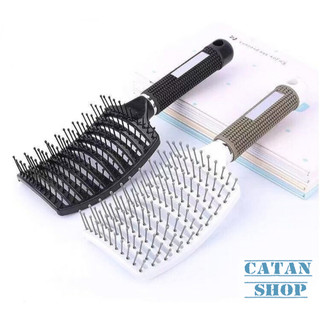 Lược chải tóc cỡ lớn gỡ rối tạo phồng tóc - Lược bán nguyệt tạo kiểu tóc dễ dàng sử dụng mẫu mới GD817-LuocGai