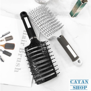 Lược chải tóc cỡ lớn gỡ rối tạo phồng tóc - Lược bán nguyệt tạo kiểu tóc dễ dàng sử dụng mẫu mới GD817-LuocGai