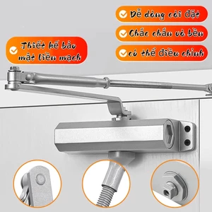 Tay co thủy lực (tay đẩy hơi) cho cửa 25-45 kg-Điều Chỉnh Tự Động Sức Mạnh Mùa Xuân Cửa Gần Hơn Bản( cùi chỏ cửa)