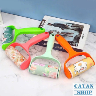 Bộ Cây Lăn Bụi 10cm Kèm 6 Lõi Lăn Thay Thế, Lăn Lông Chó Mèo, Bụi Quần Áo, Ga Giường,Bộ Lăn Kèm 6 Lõi-Gd899-Bolan-6loi