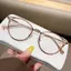 Mắt mèo Kính cận thị thời trang 【Cận thị 0.5 đến 600 độ 】 cho nam và nữ với tròng kính có thể tháo rời kính 511