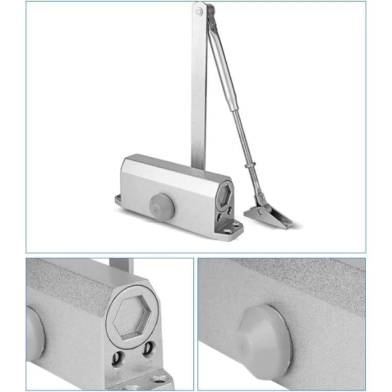 Tay co thủy lực (tay đẩy hơi) cho cửa 25-45 kg-Điều Chỉnh Tự Động Sức Mạnh Mùa Xuân Cửa Gần Hơn Bản( cùi chỏ cửa)