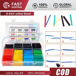 Ống Co Nhiệt Đủ Màu Đủ Cỡ 850/750/560/530/328 - Túi Đóng Polyolefin Cao Cấp