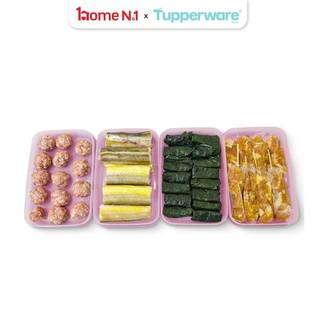 Bộ 4 hộp đựng thực phẩm Tupperware Trữ Đông Gen I Medium 650ml