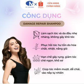 Dầu Gội Dr Cosmess Damage Repair Shampoo Phục Hồi Tóc Hư Tổn, Dưỡng Mềm Mượt, Giảm Gãy Rụng 300ml