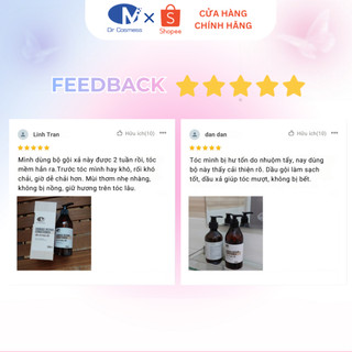 Dầu Gội Dr Cosmess Damage Repair Shampoo Phục Hồi Tóc Hư Tổn, Dưỡng Mềm Mượt, Giảm Gãy Rụng 300ml