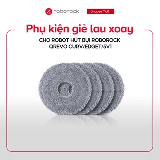 Phụ kiện giẻ lau xoay cho Robot hút bụi Roborock Qrevo EdgeT/Qrevo Curv 2 Pro/Qrevo Curv