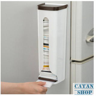 Hộp Nhựa Đựng Túi Nilon Dán Tường Tiện Lợi, Hộp Nhựa Đựng Túi Nylon Rút Tiện Lợi Đa Năng