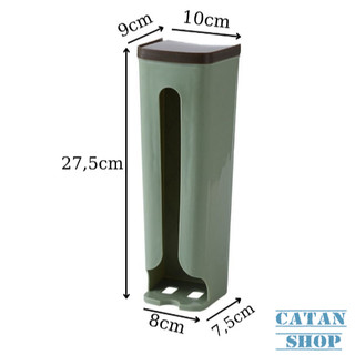 Hộp Nhựa Đựng Túi Nilon Dán Tường Tiện Lợi, Hộp Nhựa Đựng Túi Nylon Rút Tiện Lợi Đa Năng