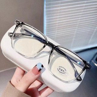 Mắt kính cận thị kính cận có độ sẵn - 0 ~ - 4.25 gọng trong suốt chống ánh sáng xanh phong cách Hàn Quốc kính 1704