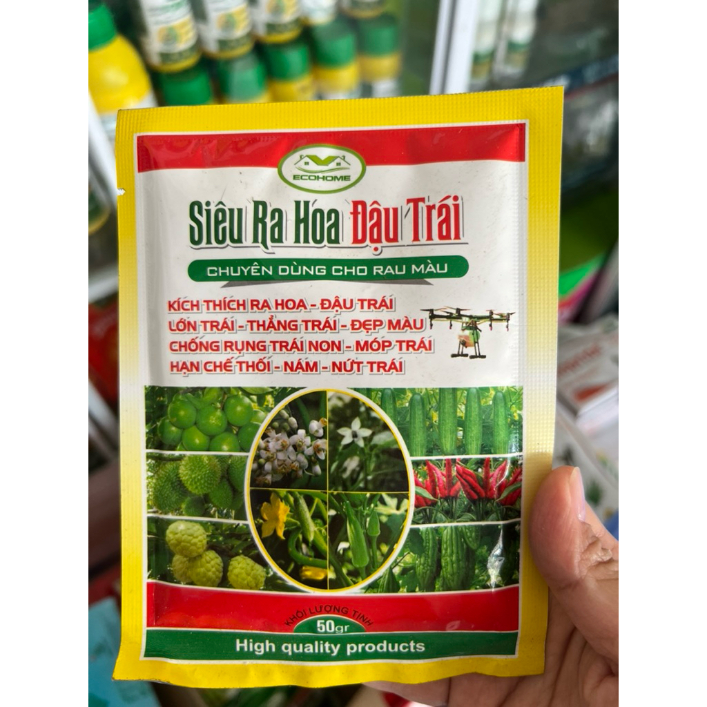 Siêu ra hoa đậu trái gói 50g