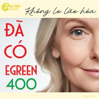 Viên Uống Bổ Sung Vitamin E Egreen 400 - Hỗ Trợ Chống Lão Hóa Da, Sạm Da, Chống Oxy Hoá. Hộp 30 Viên