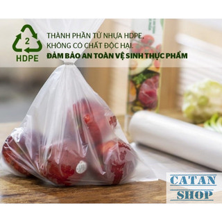 Túi Đựng Thực Phẩm Tự Hủy Sinh Học 3 Cuộn Gồm 2 size L Và 1 Size M Bọc Đựng Thức Ăn Tự Phân Hủy Bảo Vệ Môi Trường