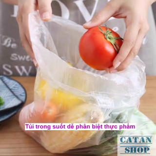 Túi Đựng Thực Phẩm Tự Hủy Sinh Học 3 Cuộn Gồm 2 size L Và 1 Size M Bọc Đựng Thức Ăn Tự Phân Hủy Bảo Vệ Môi Trường