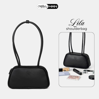 Túi xách nữ LILA Da PU Form Bowling Quai Dài Đeo Vai Basic Sang Chảnh Đi Làm Đi Chơi| MIDORI FOR MAN