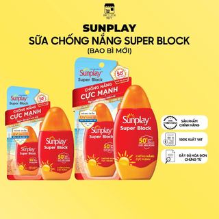 [BAO BÌ MỚI] Sữa Chống Nắng Sunplay Super Block SPF50+ (30g/70g)