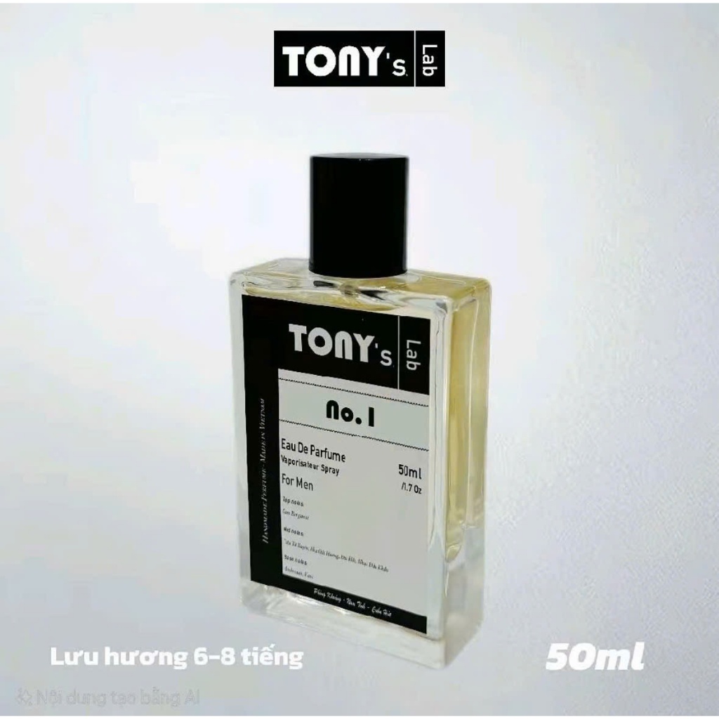 TONY LAB- Những câu chuyện về mùi hương - Nước hoa quần áo - 50ML