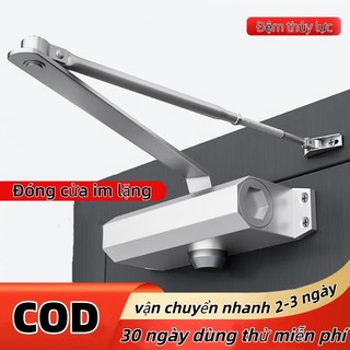 Tay Co Thủy Lực Đóng Cửa Tự Động – Cửa Gỗ, Cửa Nhôm – Giảm Ồn, Bền Bỉ, Lắp Dễ - (Dừng 90 -180° độ, Lực 25-45kg)