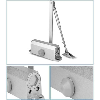 Tay Co Thủy Lực Đóng Cửa Tự Động – Cửa Gỗ, Cửa Nhôm – Giảm Ồn, Bền Bỉ, Lắp Dễ - (Dừng 90 -180° độ, Lực 25-45kg)