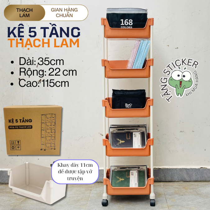 [Cào là có quà]Kệ Nhựa Đa Năng 3–5 Tầng Có Bánh Xe Kệ Đựng Đồ Nhà Bếp  Phòng Ngủ