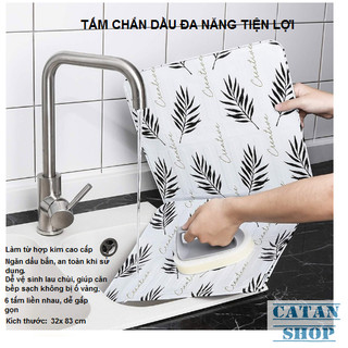 Tấm Chắn Dầu Họa Tiết Hoạt Hình, Cách Nhiệt Tiện Dụng Cho Nhà Bếp GD594-ChanDauHH