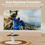Máy Chiếu Mini HY300 Full HD 1080P – Hỗ Trợ 4K – Android 11 – Loa 3W – Chiếu 130 Inch – Xem Phim Gia Đình — ảnh 5