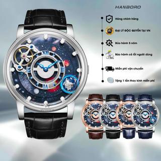 Đồng Hồ Cơ Nam HANBORO WATCH 1020 [55] Chính Hãng Full box | Bảo hành 5 năm