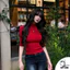 Áo cổ lọ tay lỡ có mút ngực borip cotton dáng ôm tôn dáng thời trang nữ – Duy Linh Hottrend