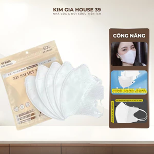 Thùng 100 chiếc khẩu trang 5D Duy Ngọc kháng khuẩn, chống tia uv, dùng 1 lần, khẩu trang DUY NGỌC
