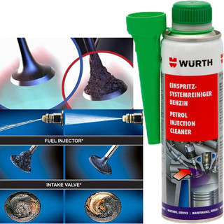 Phụ Gia Đổ Bình Xăng WURTH - Làm sạch kim phun và buồng đốt