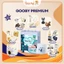 Combo 2 bịch Tã Bỉm dán Gooby Premium ban đêm, siêu thấm hút, chống trào 12h, size NB/S/M/L/XL/XXL/XXXL
