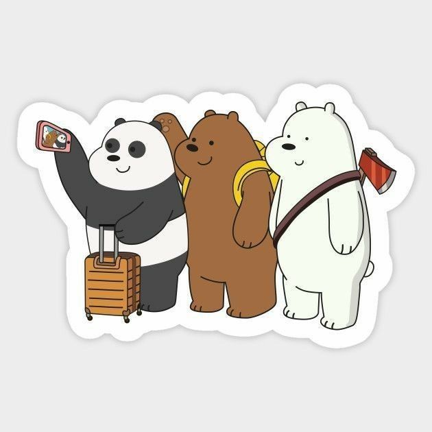 Móc khoá bộ 3 chú gấu siêu lì lượm