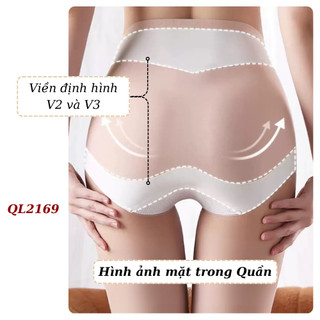 Quần lót nữ nâng mông cạp cao gen bụng Vanvene QL2169 định hình vòng 3 chống xệ , lớp lót kháng khuẩn, tàng hình cao cấp