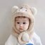 Mũ trùm đầu bò sữa cho bé lông mềm siêu ấm
