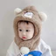 Mũ trùm đầu bò sữa cho bé lông mềm siêu ấm