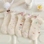 Set 10 đôi tất hoạ tiết cún thỏ cổ thấp - Tất vớ cho nữ