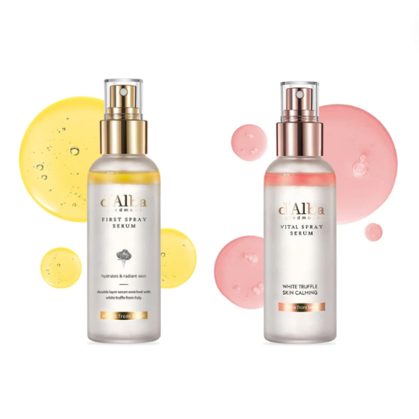 Serum dạng xịt khoáng D'Alba căng bóng da First Spray Serum 100ml