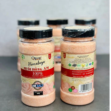 Muối hồng Himalaya (dạng hạt mịn) - Nấu Ăn , Nấu Sữa , làm bánh Ăn Kiêng