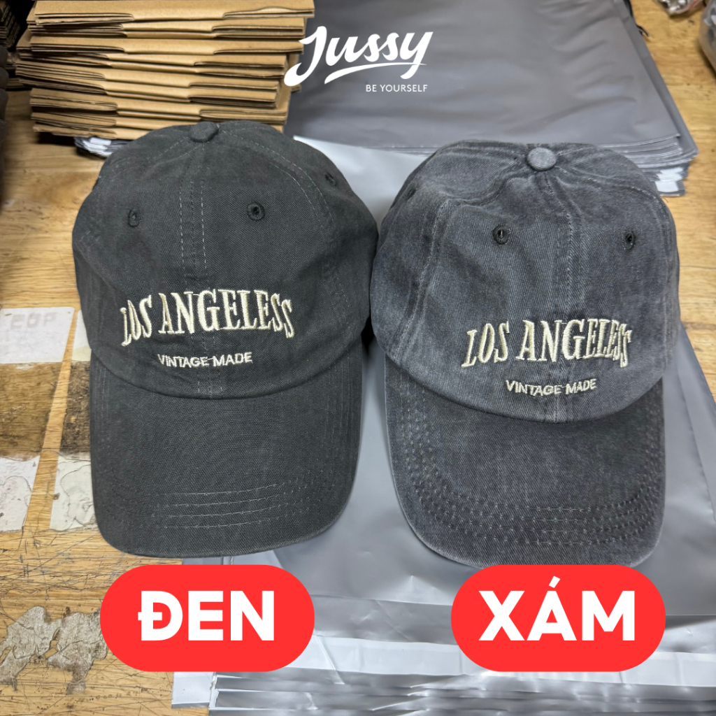 Mũ Lưỡi Trai Y2K Jean Wash Los Ageles Jussy Official Nón Mũ Nam Nữ Vải Jean Bạc Style Bụi Cá Tính Form Mềm Ôm Đầu | BigBuy360 - bigbuy360.vn