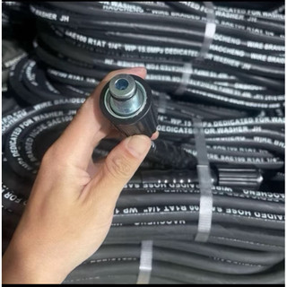 Dây rửa xe lõi thép 10M,15M,20M cho máy bơm xịt rửa áp lực cao Ren Trong 22mm - Phụ Kiện máy rửa xe tiện lợi